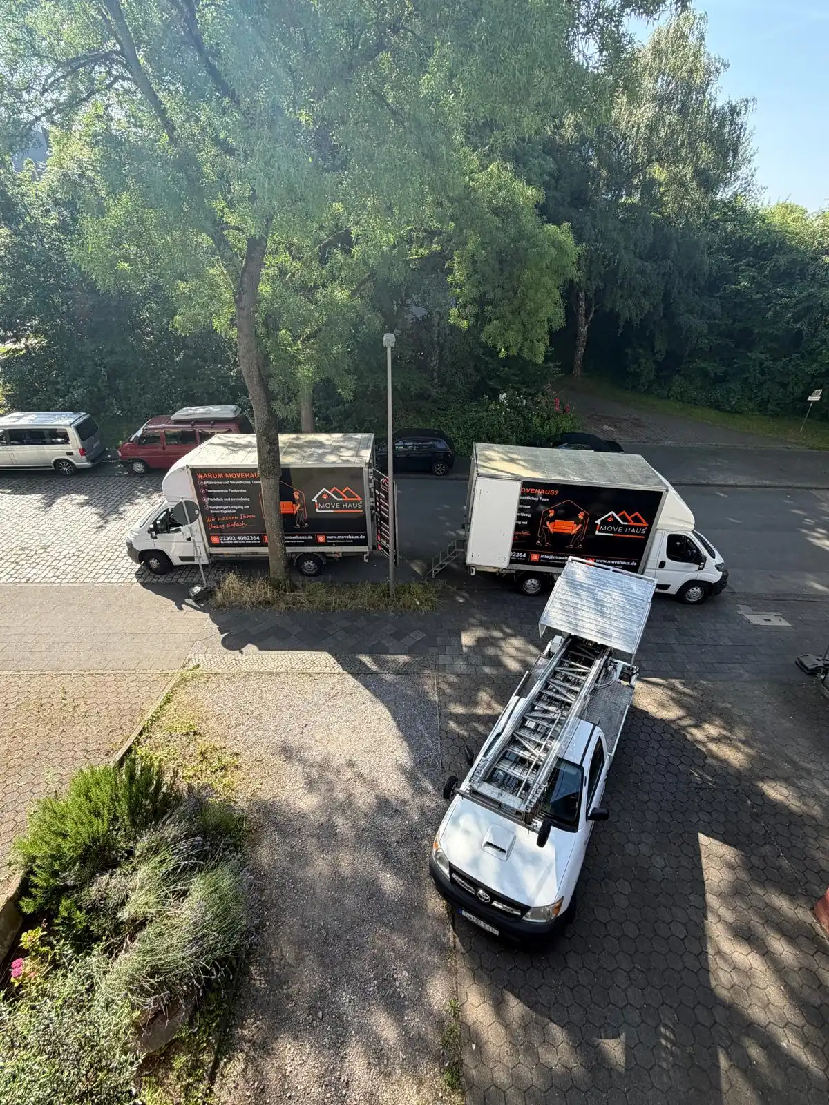 Entrümpelung in Dortmund – eigene LKW-Flotte von Movehaus für Abtransport und fachgerechte Entsorgung